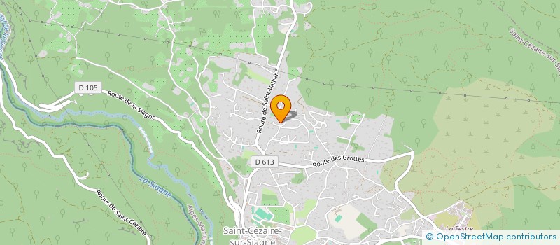 localisation de l'entreprise SOC IMMO DU 16 R DU PETIT BOIS à SAINT-CEZAIRE-SUR-SIAGNE