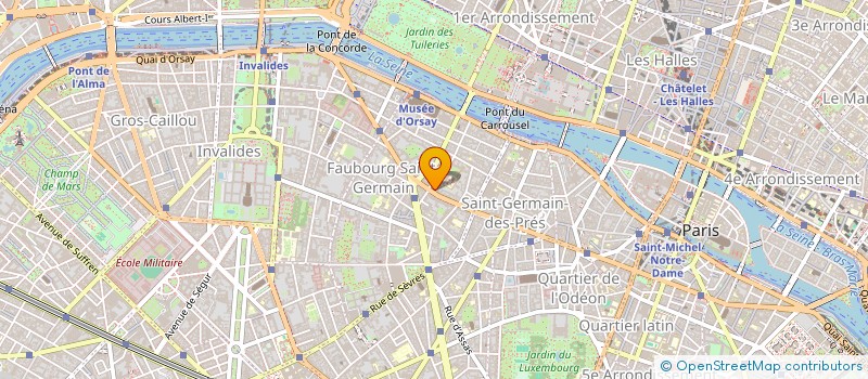 localisation de l'entreprise SOC IMMO DU NID DU DUC à PARIS