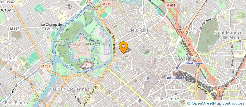 localisation de l'entreprise SOC IMMO INVESTISSEMENT SEPTENTRIMMO à LILLE