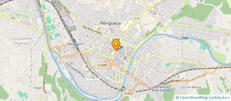 localisation de l'entreprise SOC IMMO TRANS ADMI BIENS DIER à PERIGUEUX