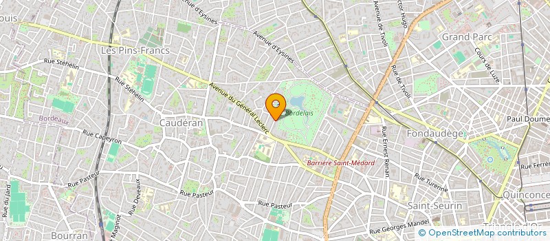 localisation de l'entreprise SOC IMMOB 4 ALL DE TOURNY  BORDEAUX