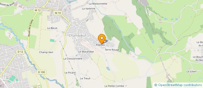 localisation de l'entreprise SOC IMMOB DES CRETES SC  SAINT-GALMIER