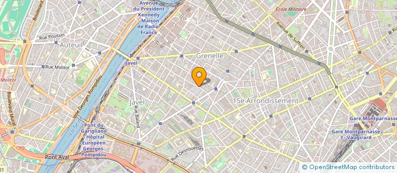 localisation de l'entreprise SOC IMMOB DU 122 AV PIERRE BROSSOLETTE à PARIS