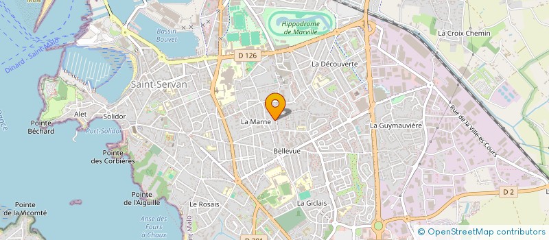 localisation de l'entreprise SOC IMMOB FABRICATIONS AUTOMAT PRECISION  SAINT-MALO
