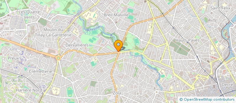 localisation de l'entreprise SOC IMMOB POINCARE PROCE à NANTES