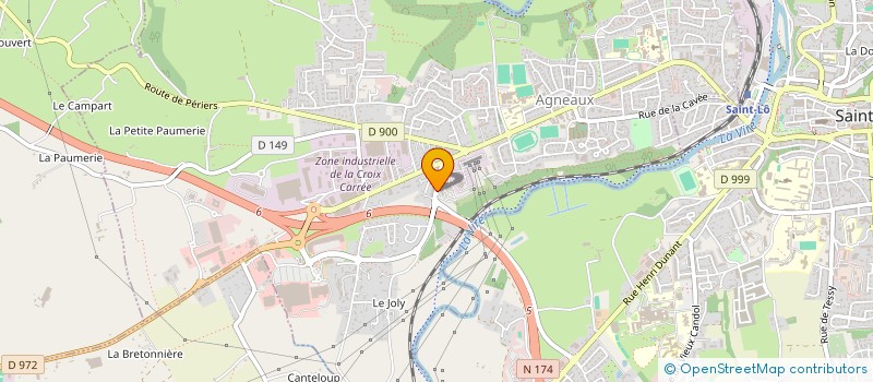 localisation de l'entreprise SOC IMMOB TRAVAUX PUBLIC OUEST à AGNEAUX