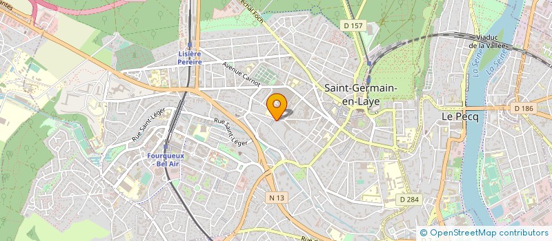 localisation de l'entreprise SOC IMMOBIL 45 R MAL JOFFRE à SAINT-GERMAIN-EN-LAYE