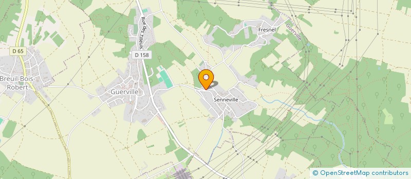 localisation de l'entreprise SOC IMMOBIL DE SENNEVILLE  GUERVILLE