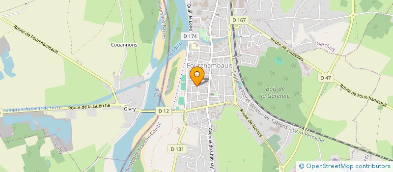 localisation de l'entreprise SOC IMMOBILIERE CENTRE OUEST à FOURCHAMBAULT