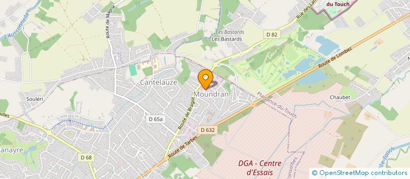 localisation de l'entreprise SOC IMMOBILIERE CONSTRUCTION CN ET CC  FONSORBES