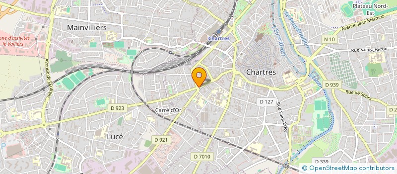 localisation de l'entreprise SOC IMMOBILIERE DE CATALPAS à CHARTRES