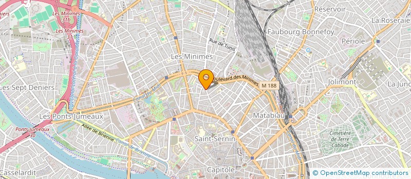 localisation de l'entreprise SOC IMMOBILIERE DE L EGALITE à TOULOUSE