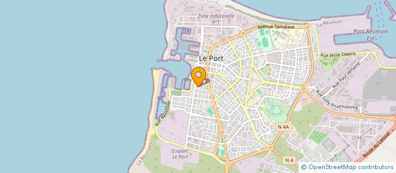 localisation de l'entreprise SOC IMMOBILIERE DE L'OCEAN INDIEN à LE PORT
