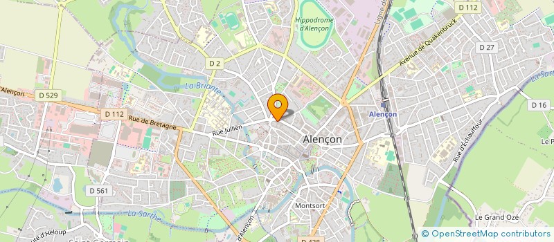 localisation de l'entreprise SOC IMMOBILIERE DE LANCREL à ALENCON