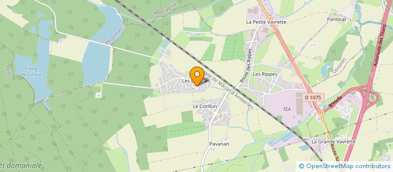 localisation de l'entreprise SOC IMMOBILIERE DE MARLIEUX à MARLIEUX