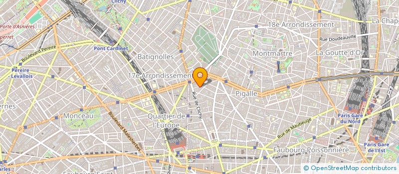 localisation de l'entreprise SOC IMMOBILIERE DELTA à PARIS