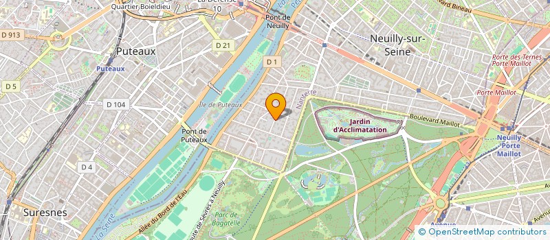 localisation de l'entreprise SOC IMMOBILIERE DEWAVRIN à NEUILLY-SUR-SEINE