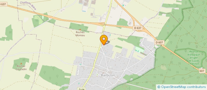 localisation de l'entreprise SOC IMMOBILIERE DU JEU DE BOULES  BARBIZON