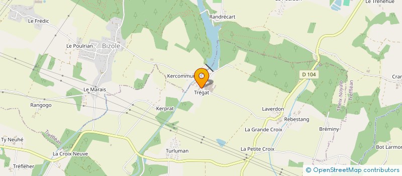 localisation de l'entreprise SOC IMMOBILIERE DU TREGAT  THEIX-NOYALO