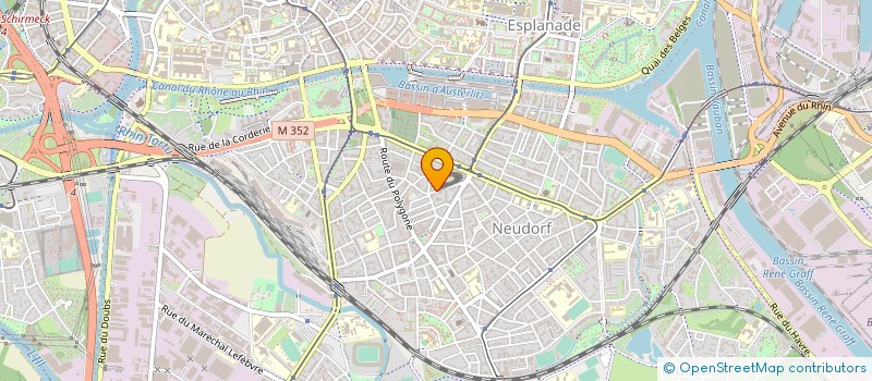 localisation de l'entreprise SOC IMMOBILIERE ETUDES SIMECO à STRASBOURG