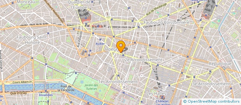 localisation de l'entreprise SOC IMMOBILIERE HANOVRE  PARIS