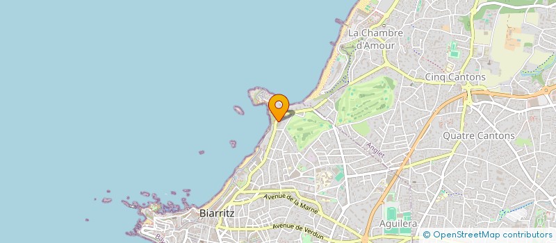 localisation de l'entreprise SOC IMMOBILIERE HOTELIERE DES PYRENEES à BIARRITZ