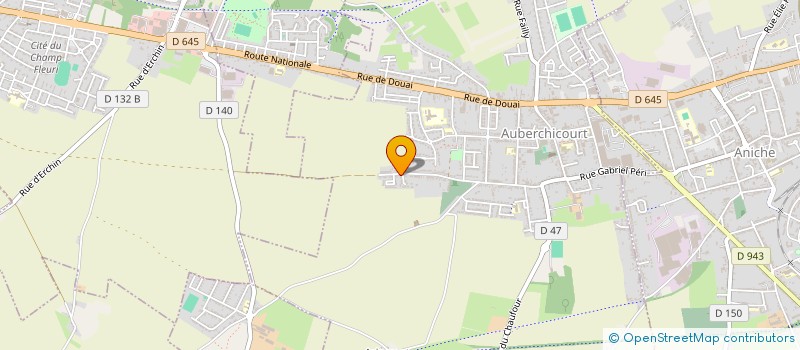 localisation de l'entreprise SOC IMMOBILIERE L'AMARYLLIS  AUBERCHICOURT