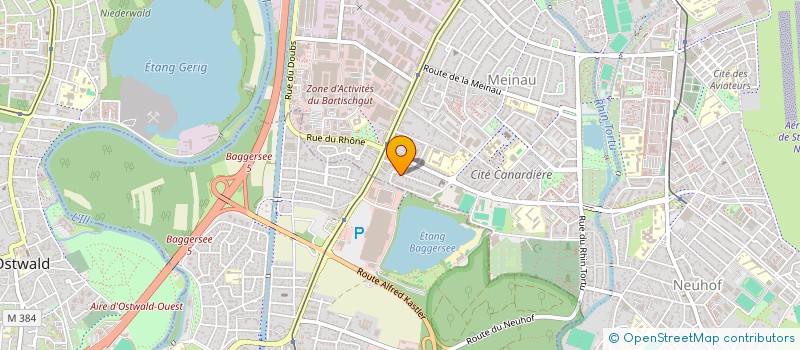 localisation de l'entreprise SOC IMMOBILIERE LA NEUHARD  STRASBOURG