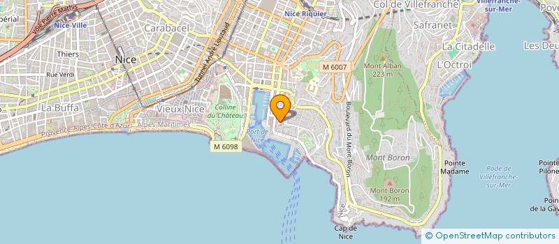 localisation de l'entreprise SOC IMMOBILIERE MILA  NICE
