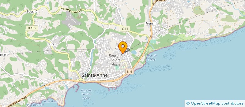 localisation de l'entreprise SOC IMMOBILIERE PETIT HAVRE à SAINTE-ANNE