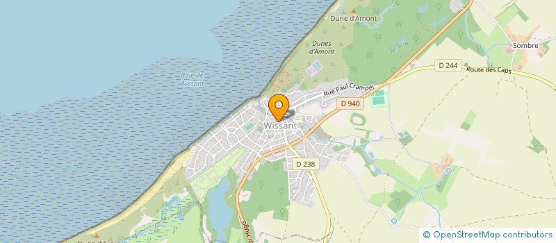 localisation de l'entreprise SOC IMMOBILIERE R.G.  WISSANT