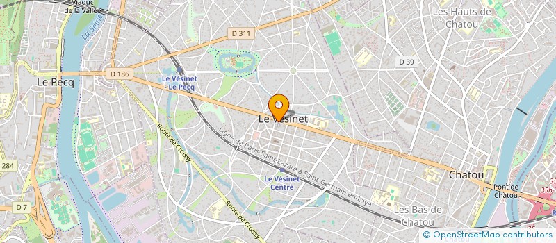 localisation de l'entreprise SOC IMMOBILIERE RESIDENCE CEDRES BLEUS à LE VESINET