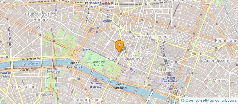 localisation de l'entreprise SOC IMMOBILIERE RUE SAINT ROCH à PARIS