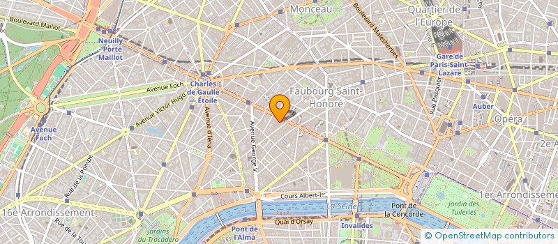 localisation de l'entreprise SOC IMMOBILIERE TIBIKA S I T  PARIS