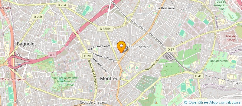 localisation de l'entreprise SOC IMMOBILIERE VICTORE BEAUSSE à MONTREUIL