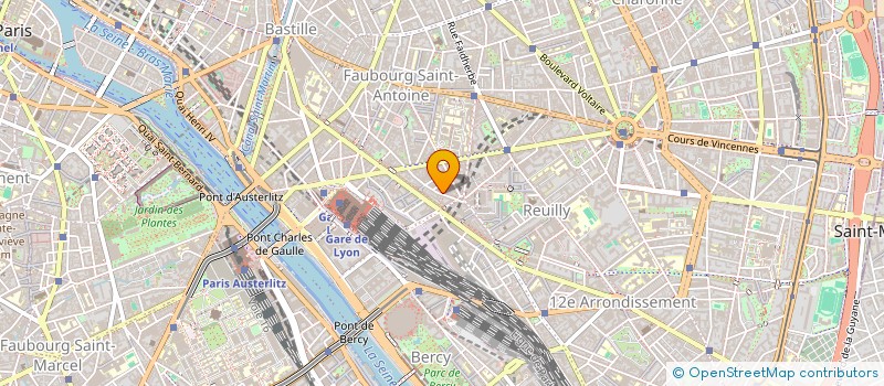 localisation de l'entreprise SOC IMPACT GRAPHIC  PARIS