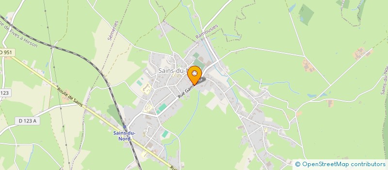 localisation de l'entreprise SOC IMPORT DISTRIBUTION INDUSTRIELLE  SAINS-DU-NORD