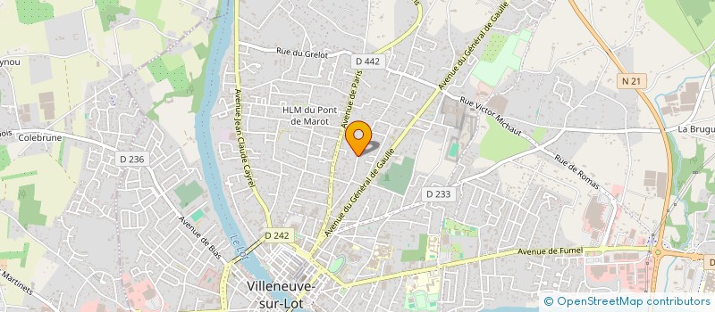 localisation de l'entreprise SOC IMPORT VINS ALIMEN PRODUI ITALIENS à PUJOLS