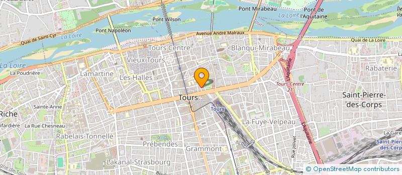 localisation de l'entreprise SOC IMPORTATION MATERIELS HOTELIERS à TOURS