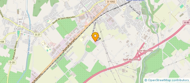localisation de l'entreprise SOC IMPREGNAT DU BAS GRESIVAUDAN à CHATTE