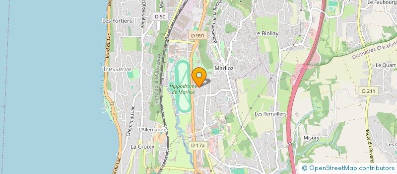 localisation de l'entreprise SOC IN CREATION AND CONCEPT à AIX-LES-BAINS