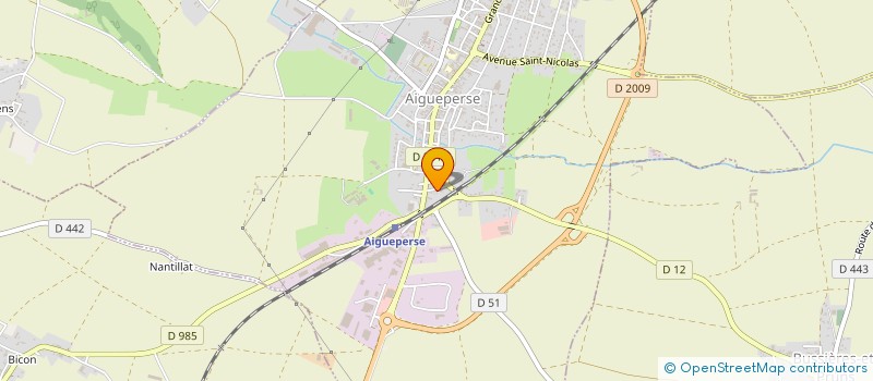 localisation de l'entreprise SOC INDUS AIGUEPERCOISE DU BOIS à AIGUEPERSE