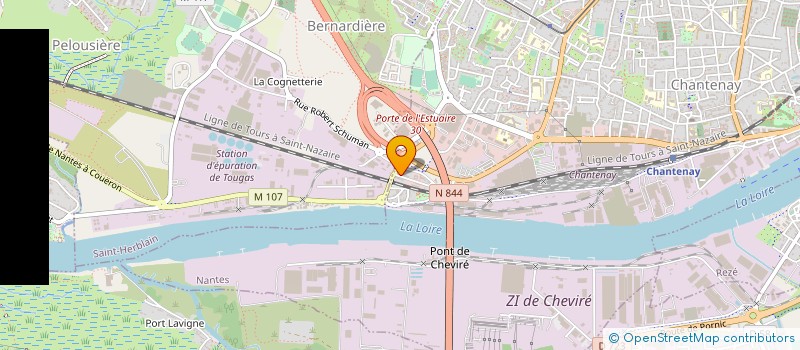 localisation de l'entreprise SOC INDUS NANTAISE TECHNIQUE APPLI BATIM à NANTES