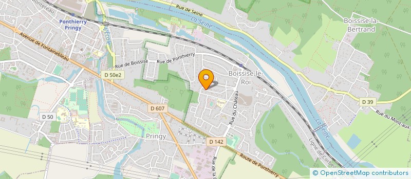 localisation de l'entreprise SOC INDUS REALISAT ELECTRONIQ  BOISSISE-LE-ROI