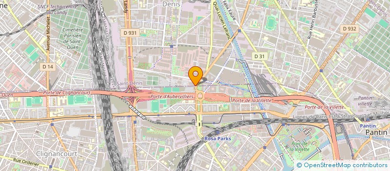 localisation de l'entreprise SOC INDUST COMMERC APPLICATION ALUMINIUM à AUBERVILLIERS
