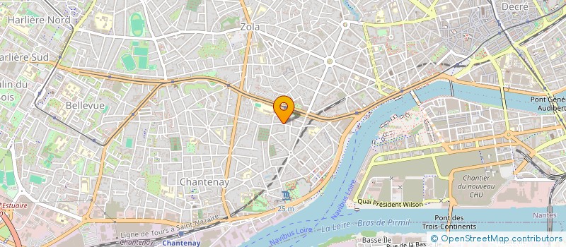 localisation de l'entreprise SOC INDUST DE GENIE CLIMATIQUE à NANTES