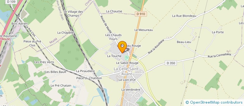 localisation de l'entreprise SOC INDUST ETUDE REALIS AUTOMATIS MECANI à LA CELLE-SAINT-AVANT