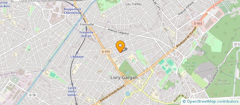localisation de l'entreprise SOC INDUST FERROV ETUDE LOCOTRACTEURS à LIVRY-GARGAN