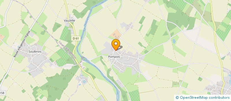 localisation de l'entreprise SOC INDUST MARQUAGE PRECISION à SAINTE-VERGE