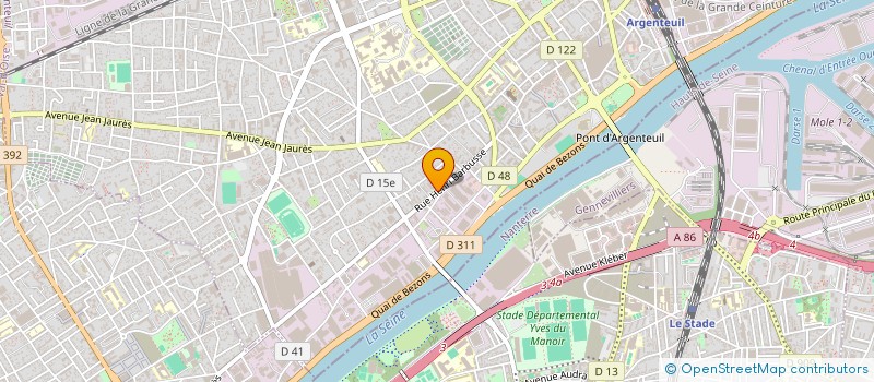 localisation de l'entreprise SOC INDUST MECA ETUD FABRICAT à ARGENTEUIL